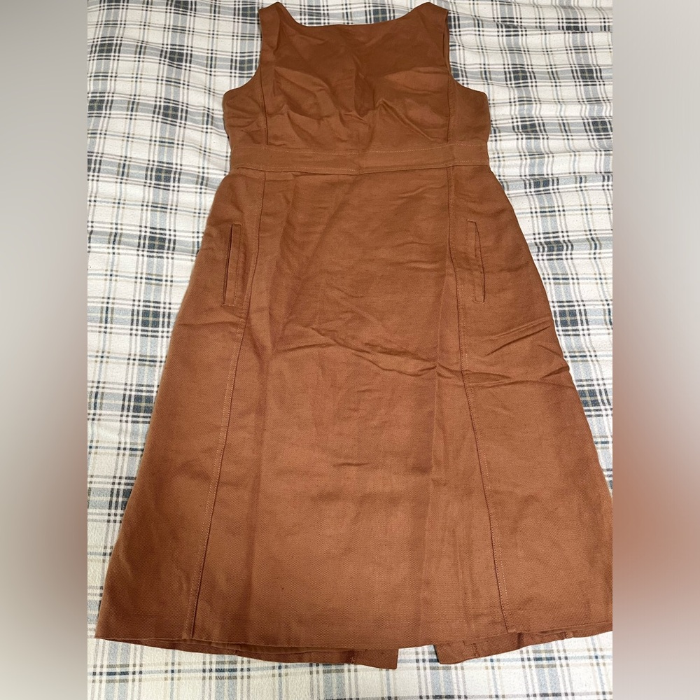 Casual Brown Dress